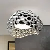 Schuller Valencia Plafonnier LED Narisa, Ø 46 cm, chromé