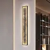 Stone 100cm applique murale led intégrée noire 3000-6000k
