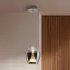 Schuller Valencia Suspension LED Suspiro, Ø 18 cm, couleur chrome/gris...