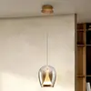 Schuller Valencia Suspension LED Suspiro, Ø 18 cm, couleur or/ambre, v...