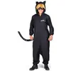 Mom Costume pour les adultes mon autre moi chat noir 