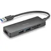 NGS IHUB READER HUB USB-A 3.2 5000 Mbit/s vers 3x USB 3.0 / SD / MicroSD Noir