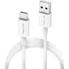 Câble USB NGS ZYRO-AC Blanc 1m USB-A vers USB-C 15W 480Mbps
