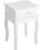 HOMCOM table de chevet avec tiroir table d'appoint pour chambre salon ...