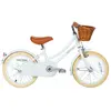 Banwood - Vélo Classique Blanc Acier Cyclisme Pédales 4-7 Ans Exercice
