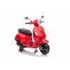 Tachan - Moto électrique Vespa - Rouge - Batterie rechargeable 12v - a...