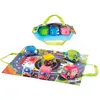 Tachan Tapis De Jeu Avec 6 Voitures En Tissu
