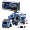 Tachan Camion De Police Son électrique Montage Et Télécommande