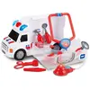 cpa toy group trading s.l. Tachan Camion Ambulance Avec Mallette Médicale