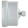 Interrupteur va-et-vient Garby manette blanc Ø64,5 mm Fontini