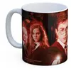 SD Toys   Dumbledore Harry Potter Tasse, Céramique, Blanc, 9 x 10 x 13 cm