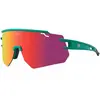 Lunettes Bloovs Galibier Low Green Red avec lentille Red Mirror