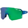 Lunettes Bloovs Tromso Dark Blue Drop avec lentille Green Mirror