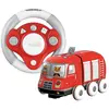 Eurekakids Camion De Pompiers Radiocommandé Souple