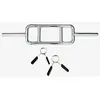 Barre de musculation avec fixations Softee - gris - TU