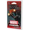 Fantasy Flight Games Marvel Champions-Veuda Noire, MC07ES, Negra