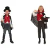 déguisement magicien enfant - 3/5 ans - rouge - unimasa 204133