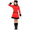 Mom Costume pour les adultes mon autre moi Russe Russe 3 pièces rouges