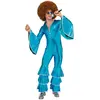 Mom Déguisement Disco Bleu Tourquoise - Disfrazzes - pour homme - Années 60,70,80