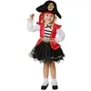 déguisement pirate tutu fille - 3/4 ans - rouge - unimasa 206104