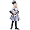 Mom déguisement fantôme tutu fille - 5/6 ans - noir - unimasa 206397