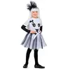 déguisement fantôme tutu fille - 10/12 ans - noir - unimasa 206399