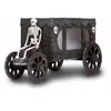 Mom Décorations d'Halloween mon autre moi chariot de crâne 18 x 31 x 18 cm noir 