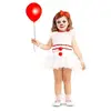 Mom déguisement clown effrayant bébé - 18/24 mois - blanc - unimasa 208194