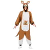 MY OTHER ME FUN COMPANY, S.L. Costume pour adultes mon autre moi 3 pièces kangourou marron 