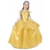 VIVING Costume pour les enfants mon autre moi la princesse jaune Belle 4 pièces 