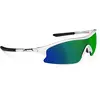 Lunettes Spiuk Frisbee blanc noir avec verres réfléchissants vert enfant