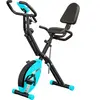 SPORTNOW Vélo d'Appartement Pliable avec Résistance Magnétique Monitor...