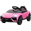AIYAPLAY Voiture électrique pour enfants +3 ans sous licence Lamborghi...