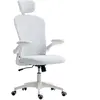 Vinsetto Chaise de Bureau en Maille avec Dossier Haut Appuie-tête Régl...