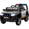 AIYAPLAY Voiture électrique pour enfants de police avec télécommande, ...