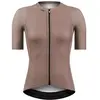 Maillot Etxeondo Gara manches courtes marron clair femme - XXS