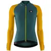 Maillot thérmique hydrorépulsif Etxeondo Kala Vert S 50219-VERDE OSCURO/MOSTAZA