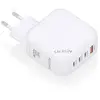 Aisens chargeur Gan 100w, 3xusb-c Pd3.0 Qc4.0, 1xusb-a Qc3.0, blanc