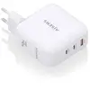 Aisens chargeur Gan 140w, 2xusb-c Pd3.1 Qc4.0, 1xusb-a Qc3.0, blanc