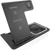 Chargeur sans fil USB-C 3-en-1 Aisens ASCH-15W3WC043-BK 15 W, noir