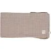 Tour de lit Praliné Vichy Rayures Moka (120x60 cm)
