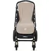 Assise pour poussette Praliné Rayures Moka