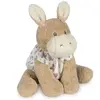 Âne en peluche Botton Fleurs