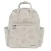 Sac à dos - PASITO A PASITO - Toile de Jouy - Crème - Moderne - 40x42x18 cm