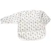 Bavoir manches longues Botton Fleurs