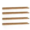 Decowood Pack 4 étagères flottantes en bois de pin vieilli 100x7cm