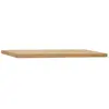 Decowood Étagère flottante en bois de sapin marron 120x3,2cm
