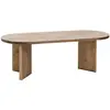 Decowood Table à manger en bois de sapin vieilli 160x75cm