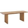Decowood Table basse en bois de sapin vieilli 120x45cm