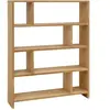 Decowood Étagère en bois de sapin marron clair 180x140cm